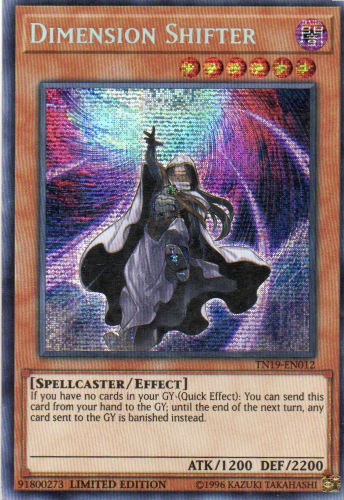 Dimension Shifter TN19-EN012 Secret rare
