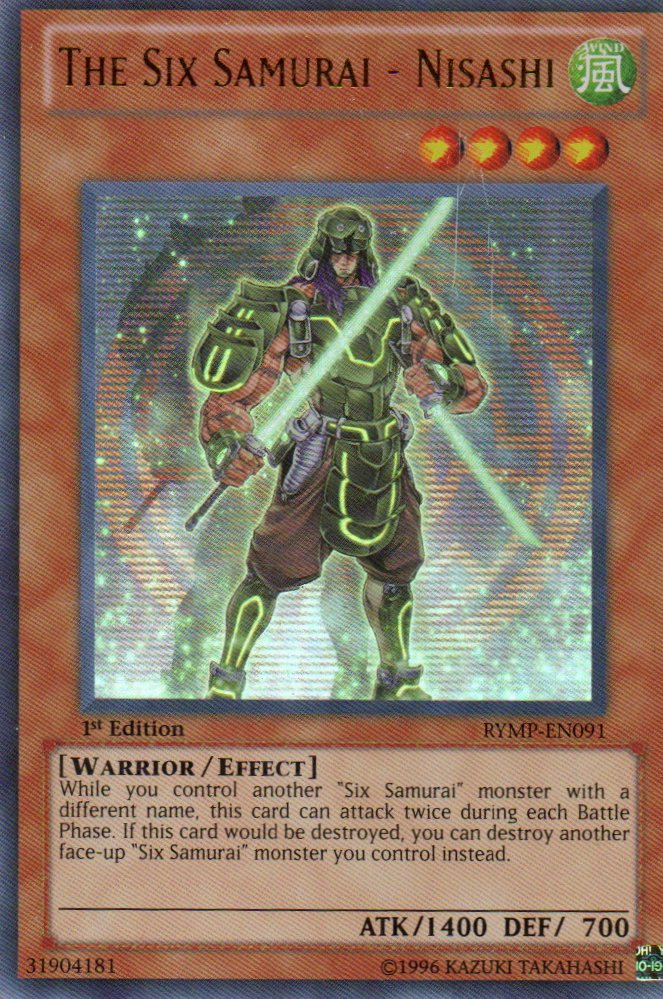 The Six Samurai - Nisashi RYMP-EN091 Ultra rare