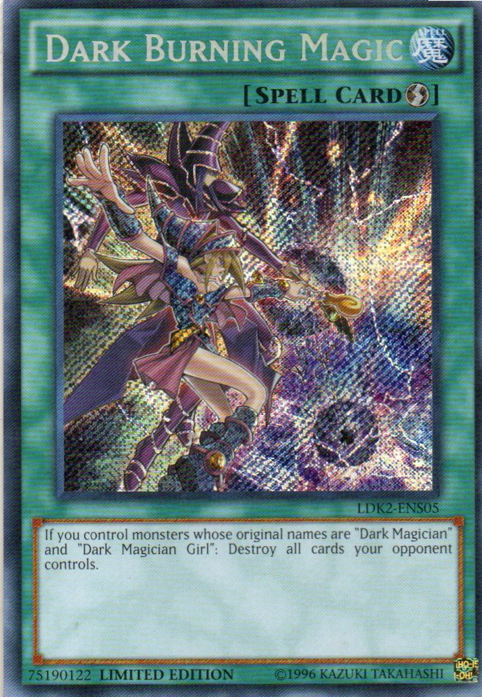 Dark Burning Magic LDK2-ENS05 Secret rare