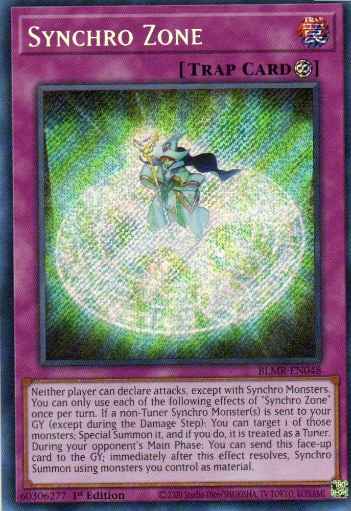 Synchro Zone BLMR-EN048 Secret rare