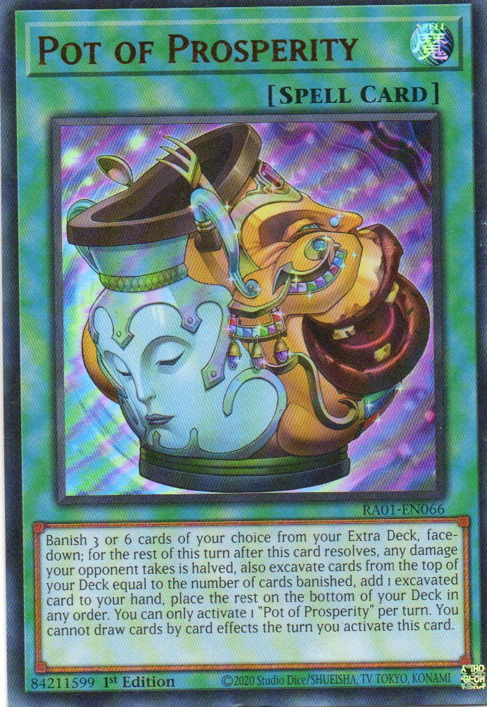 Pot of Prosperity RA01-EN066 Ultra rare