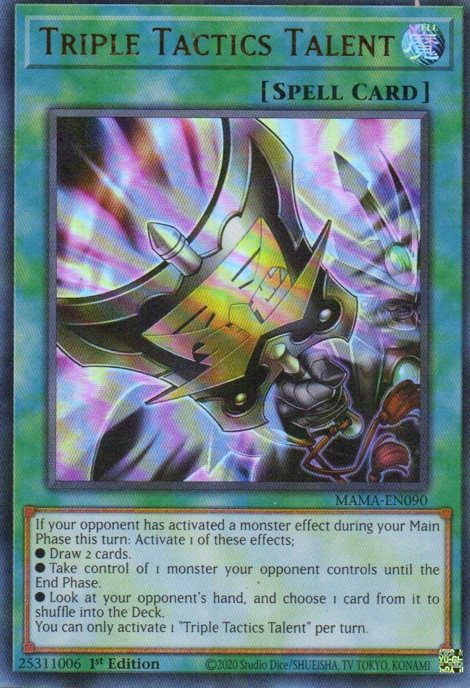 Triple Tactics Talents MAMA-EN090 Ultra rare