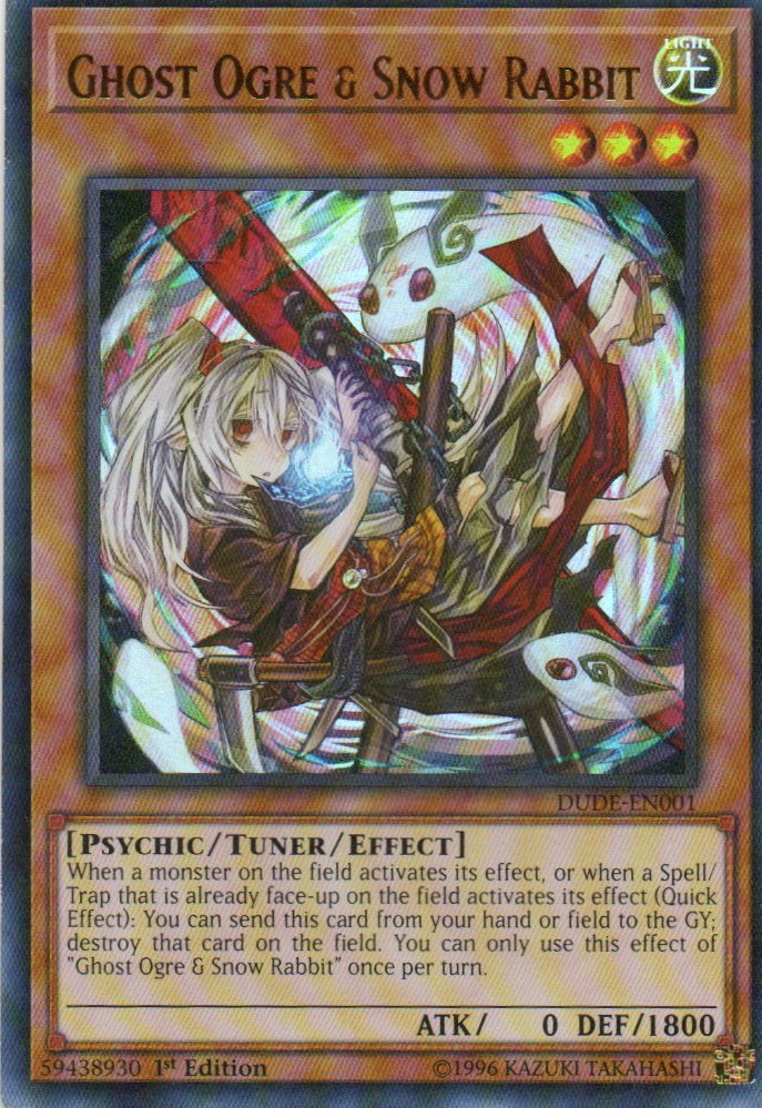 Ghost Ogre & Snow Rabbit DUDE-EN001 Ultra rare