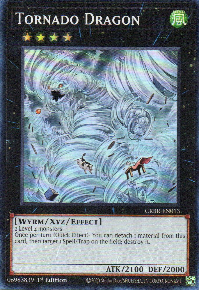 Tornado Dragon CRBR-EN013 Super rare