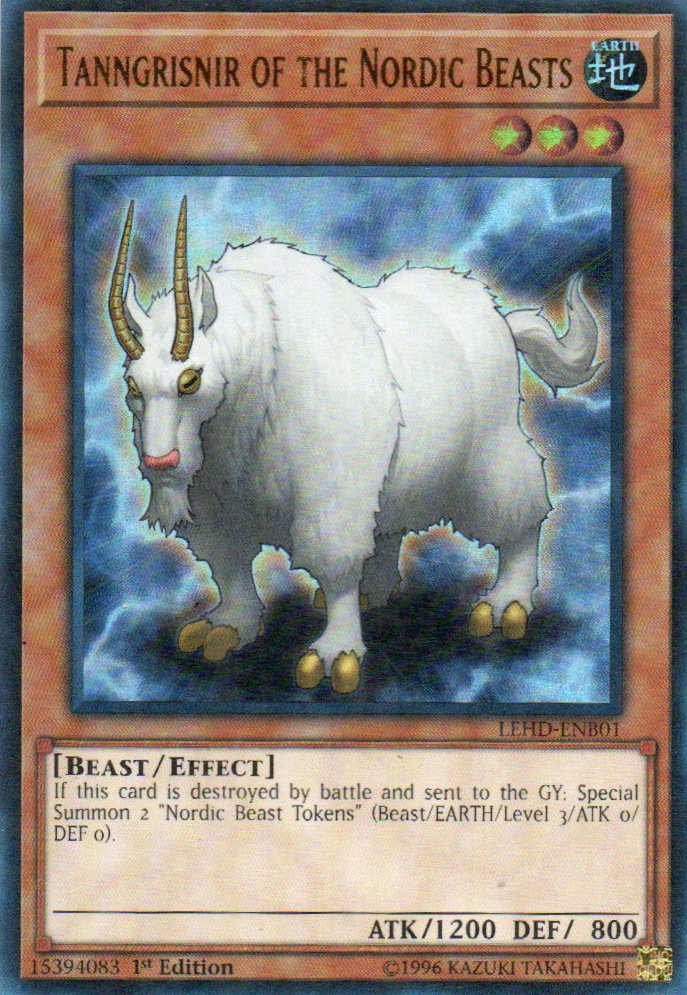 Tanngrisnir of the Nordic Beasts LEHD-ENB01 Ultra rare