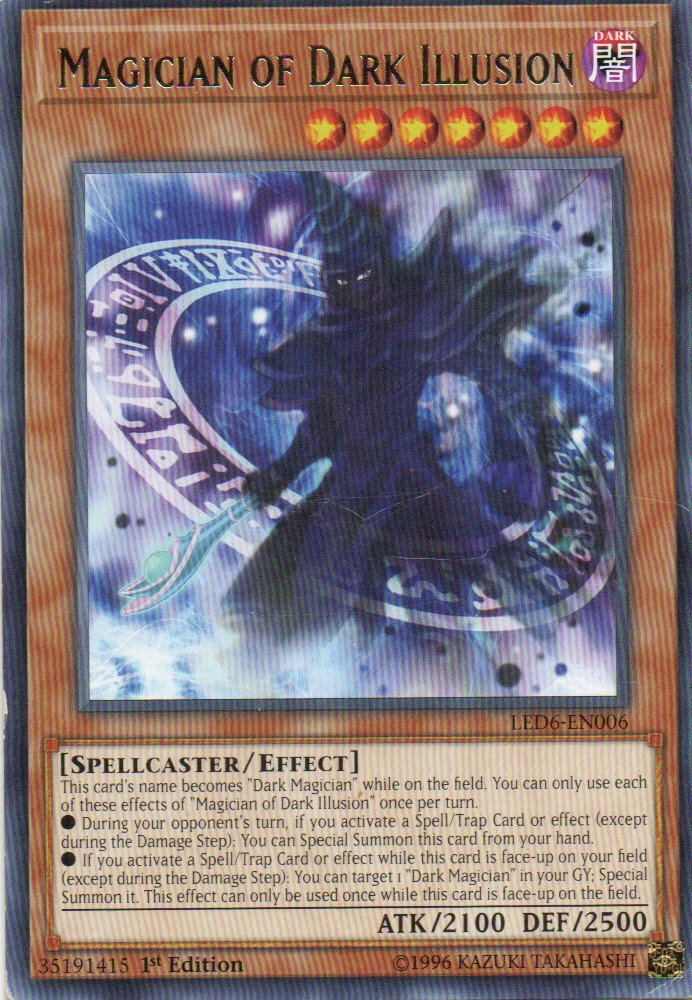Magician of Dark Illusion LED6-EN006 Rare