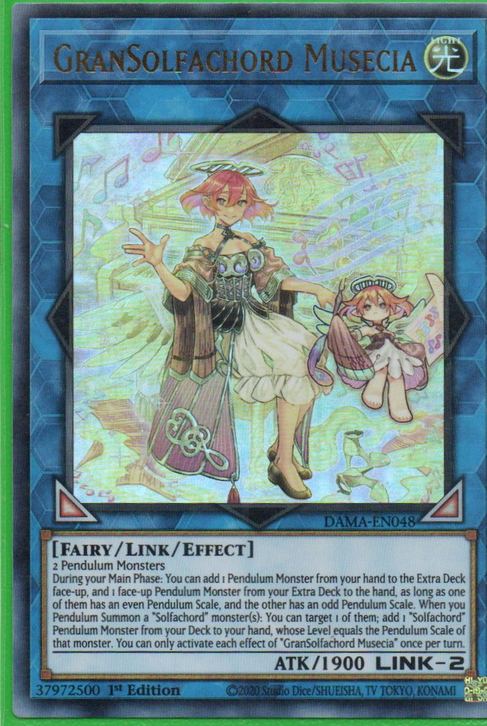 GranSolfachord Musecia DAMA-EN048 Ultra rare