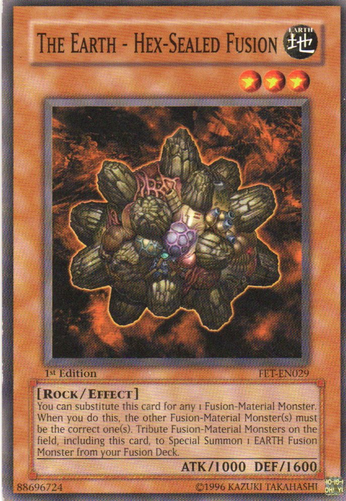 The Earth - Hex Sealed Fusion FET-EN029 Commun