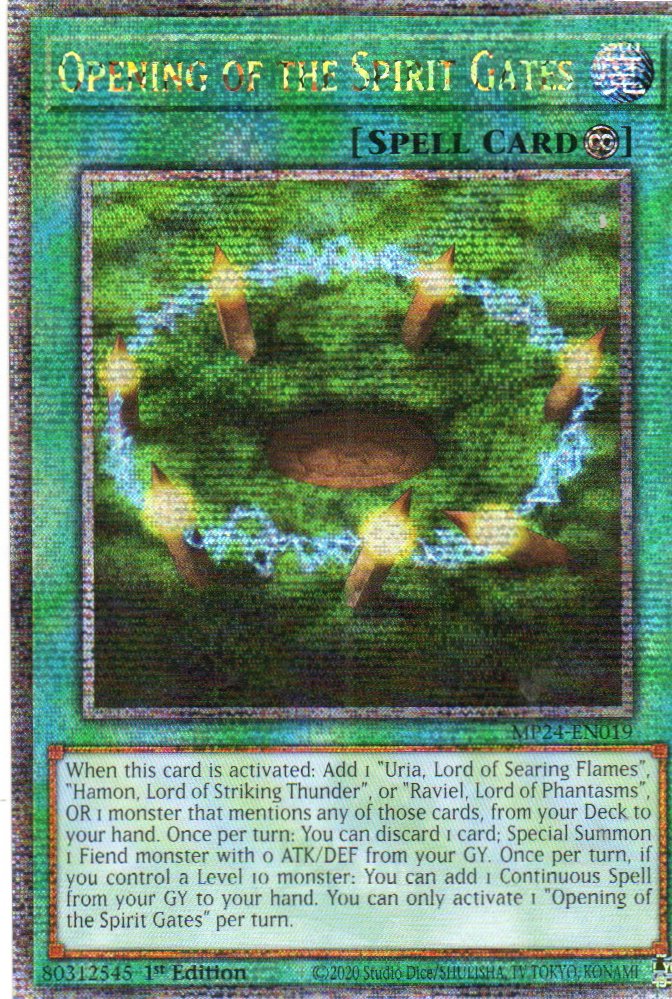 Opening of the Spirit Gates MP24-EN019 Quarter rare