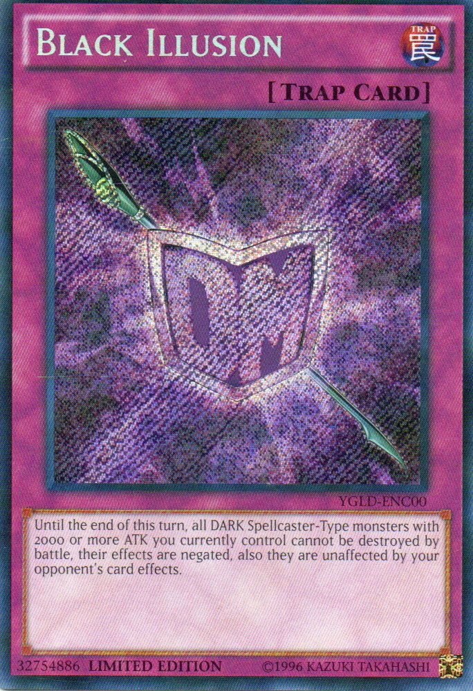 Black Ilussion YGLD-ENC00 Secret rare