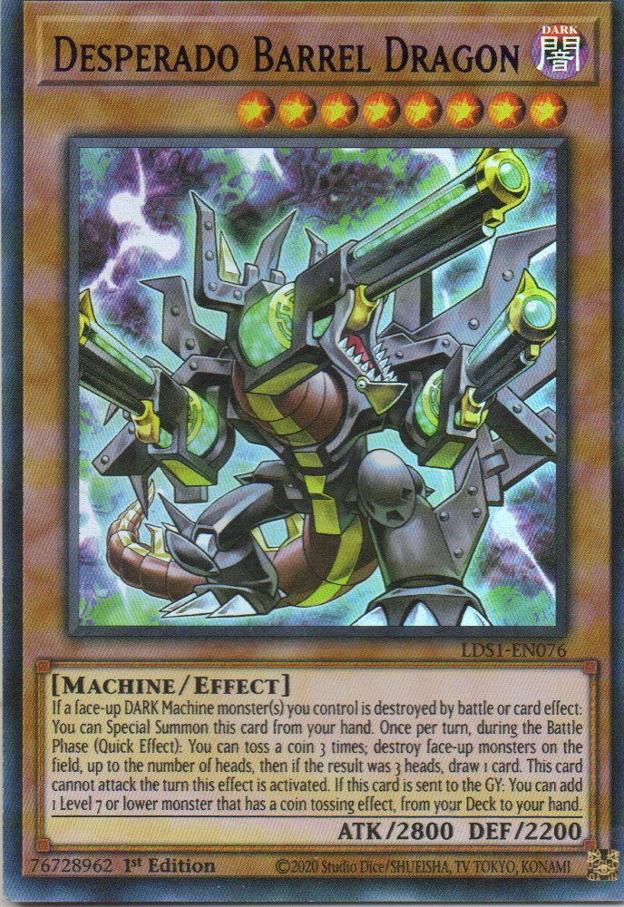 Desesperado Barrel Dragon LDST-EN076 Ultra rare