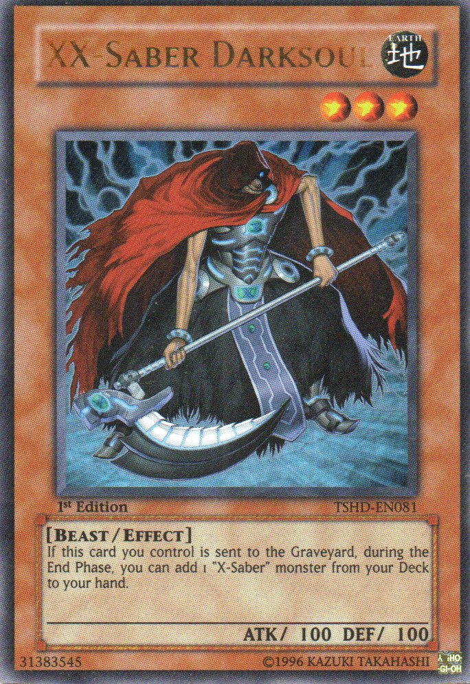 XX-Saber Darksoul TSHD-EN081 Ultra rare