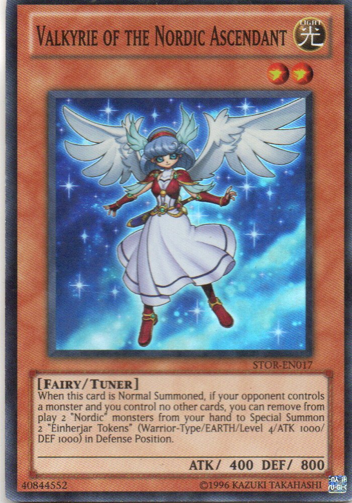 Valkirie of the Nordic Ascendant STOR-EN017 Super rare