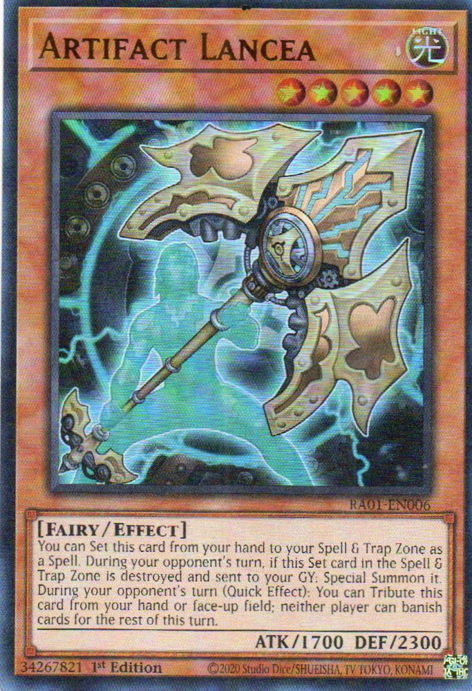 Artifact Lancea RA01-EN006 Ultra rare