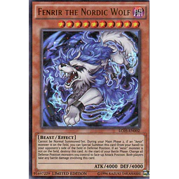 Fenrir the Nordic Wolf LC05-EN002 Ultra rare