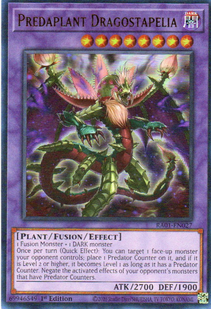 Predaplant Dragostapelia RA01-EN027 Ultra rare
