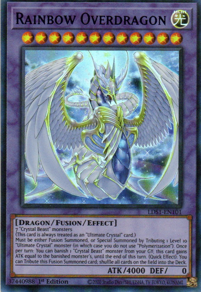 Rainbow Overdragon LDS1-EN101 Ultra rare