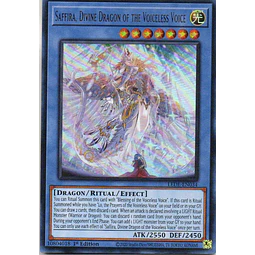 Saffira, Divine Dragon of the Voiceless Voice LEDE-EN034 Ultra rare