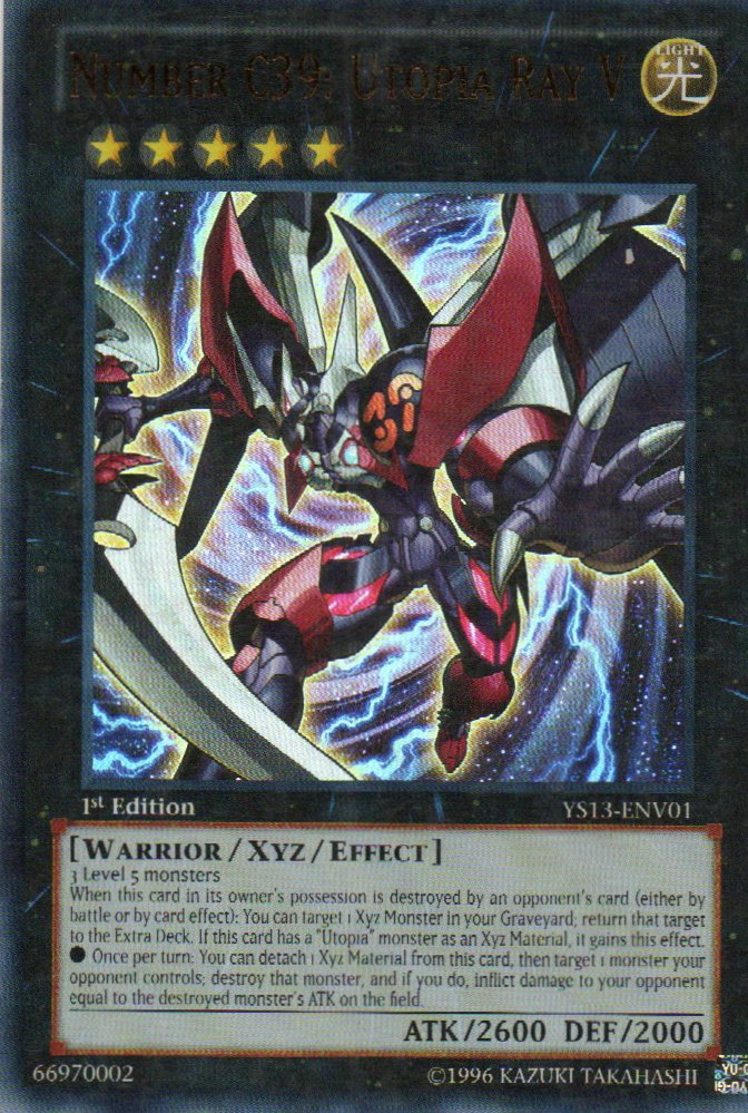 Number C39: Utopia Ray V YS13-ENV01 Ultra rare