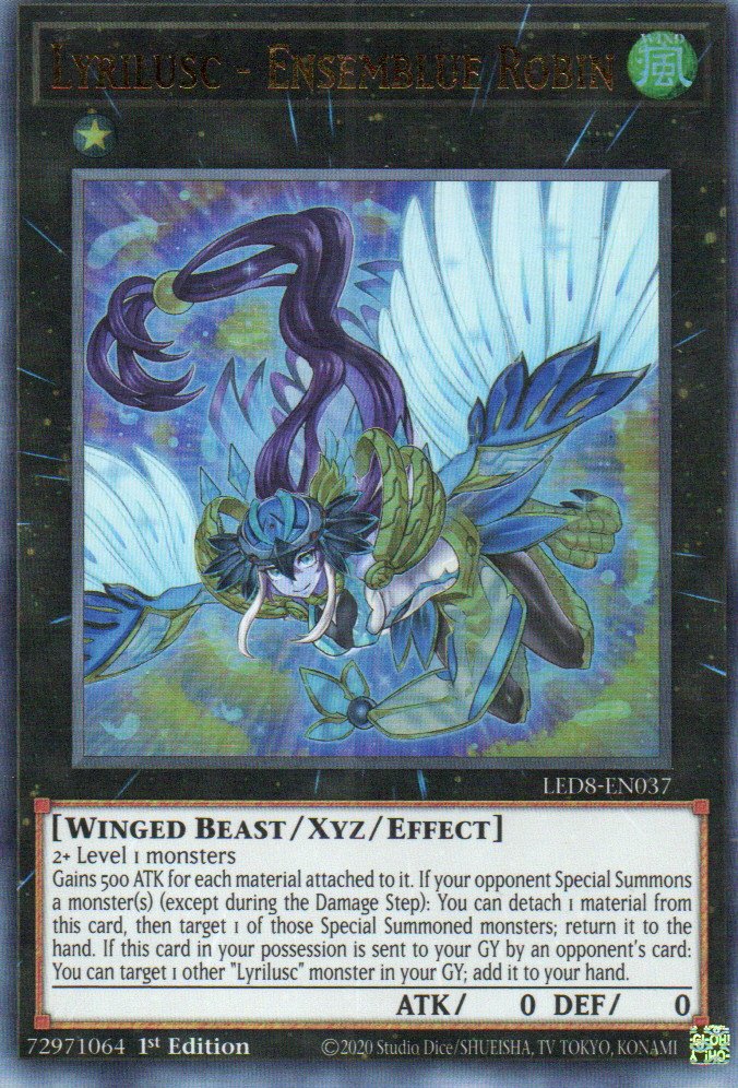 Lyrilusc - Ensemblue Robin LED8-EN037 Ultra rare