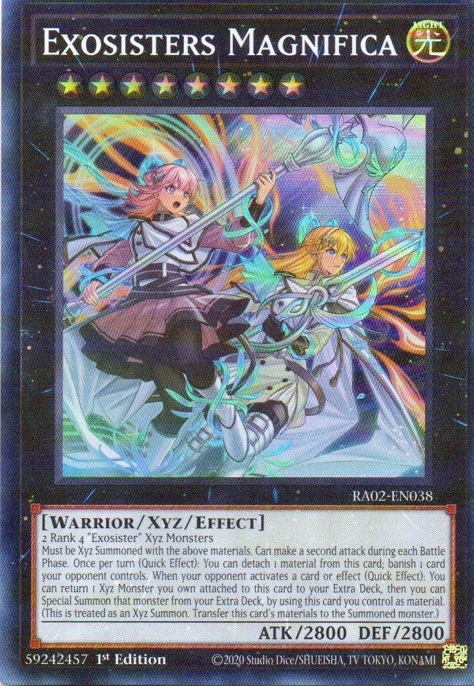 Exosister Magnifica RA02-EN038 Super rare