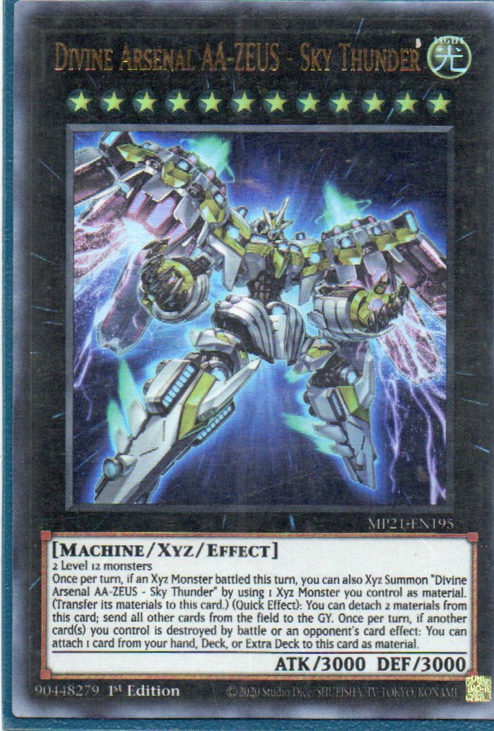 Divine Arsenal AA-ZEUS - Sky Thunder MP21-EN195 Ultra rare