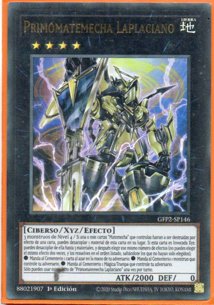 Primomatemecha Laplaciano GFP2-SP146 Ultra rare