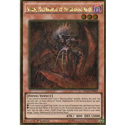 Scarm, Malebranche of the Burning Abyss PGL3-EN043 Gold rare