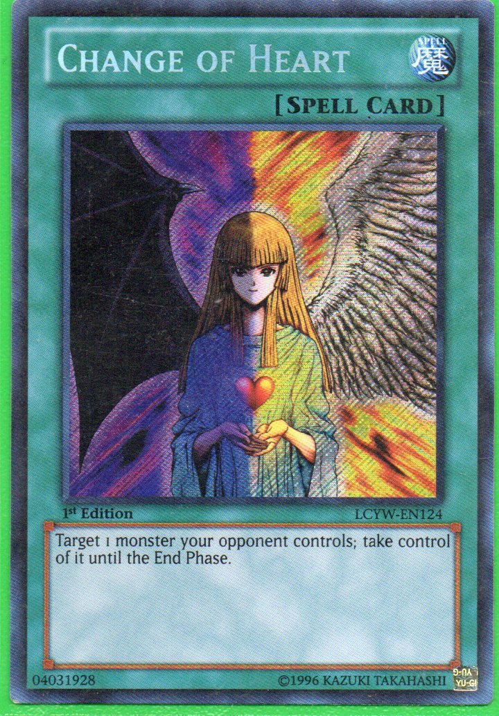 Change of Heart LCYW-EN124 Secret rare