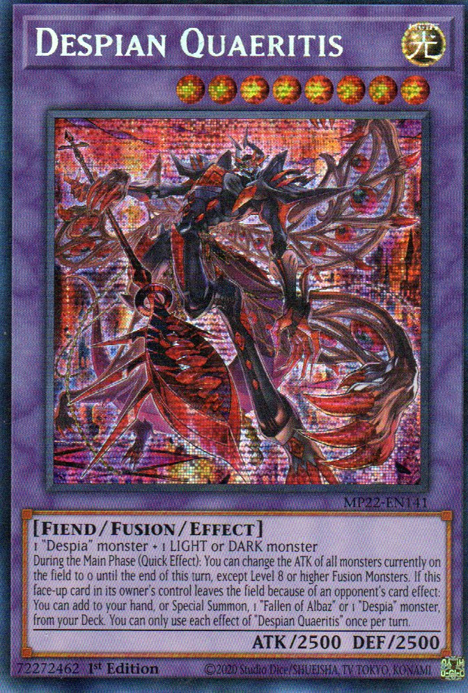 Despian Quaeritis MP22-EN141 Secret rare