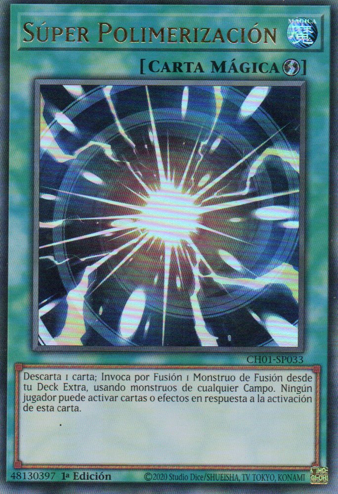 Super Polimerizacion CH01-SP033 Ultra rare