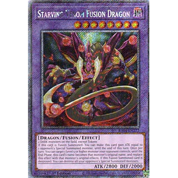 Starving Venom Fusion Dragon RA04-EN272 Platinum rare
