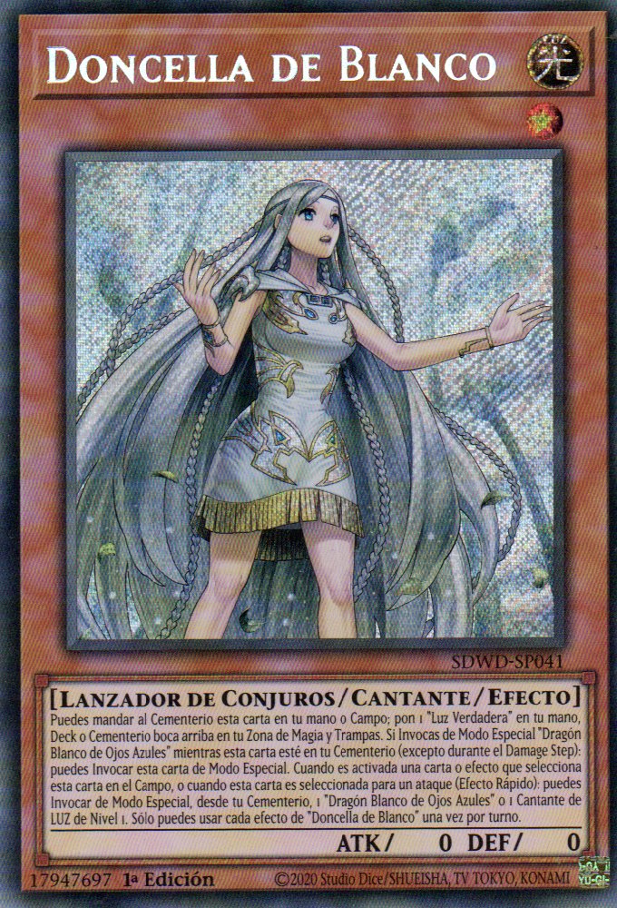 Doncella de Blanco SDWS-SP01 Secret rare