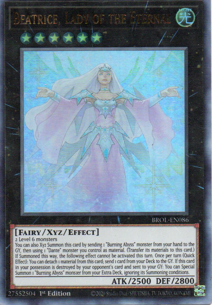 Beatrice, Lady of the Eternal BROL-EN086 Ultra rare