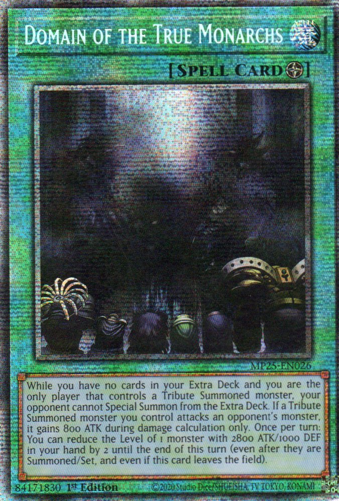 Domain of the True Monarchs MP25-EN026 Starlight rare