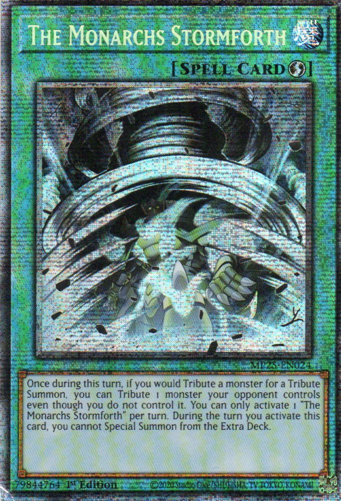 The Monarchs Stormforth MP25-EN024 Starlight rare