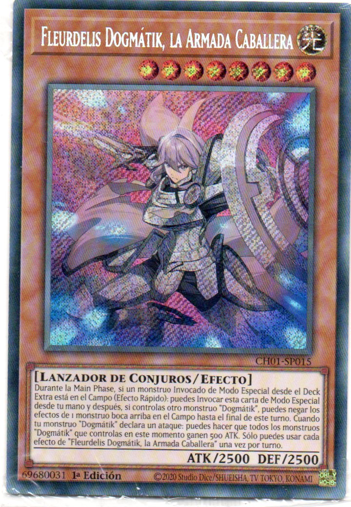 Fleurdelis Dogmatik, la Armada Caballera CH01-SP015 Secret rare