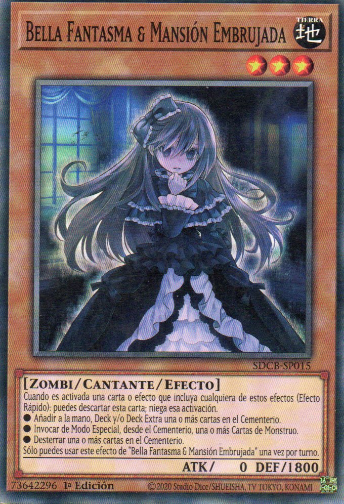 Bella Fantasma & Mansion Embrujada SDCB-SP015 Commun