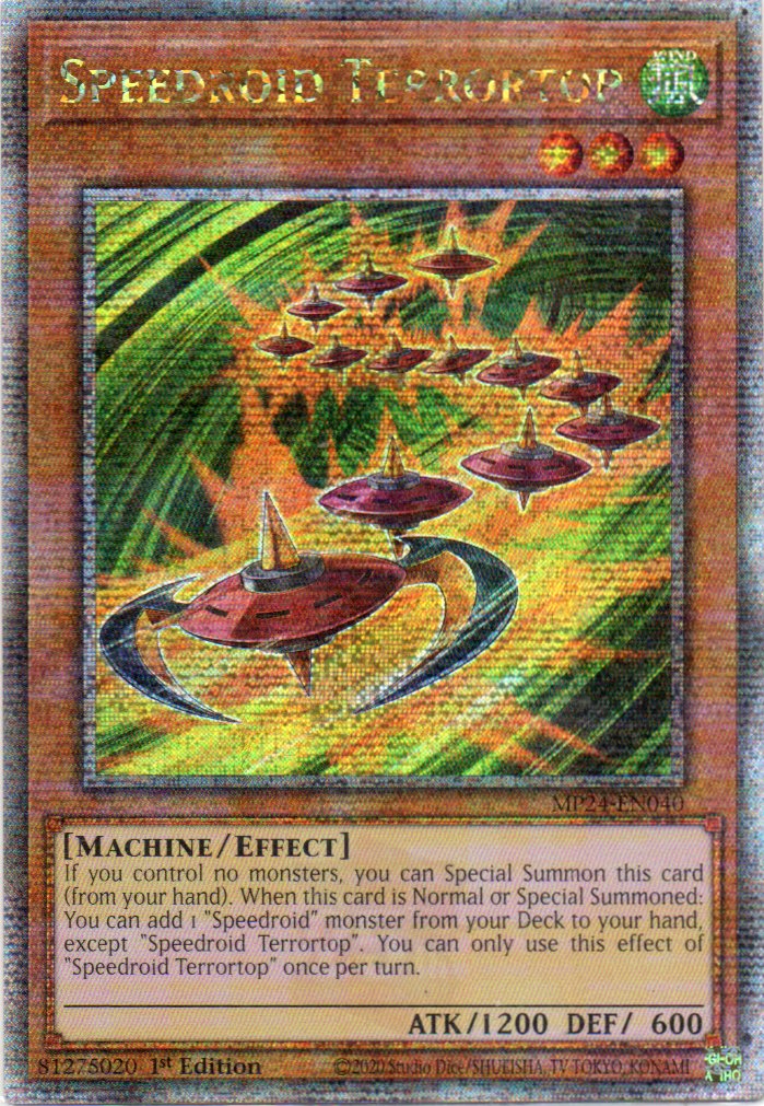 Speedroid Terrortop MP24-EN040 Quarter rare
