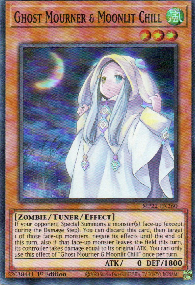 Ghost Mourner & Moonlit Chill MP22-EN260 Super rare