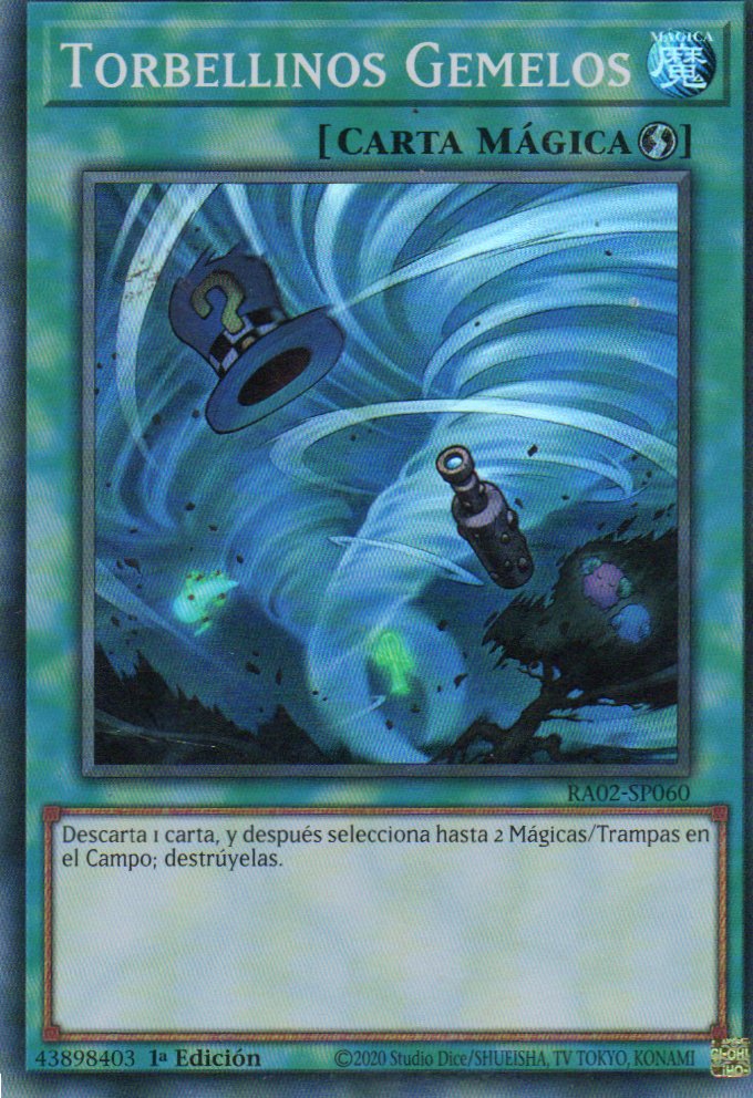 Torbellinos Gemelos RA02-SP060 Super rare