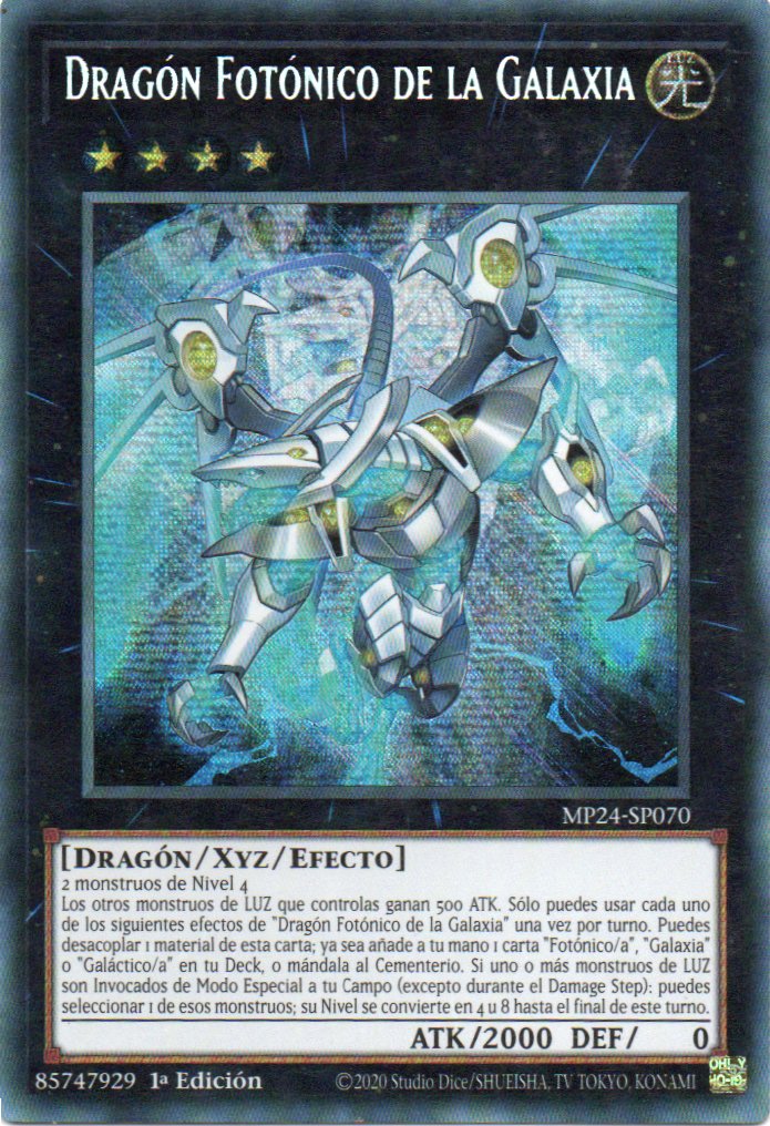 Dragon Fotonico de la Galaxia MP24-SP070 Secret rare