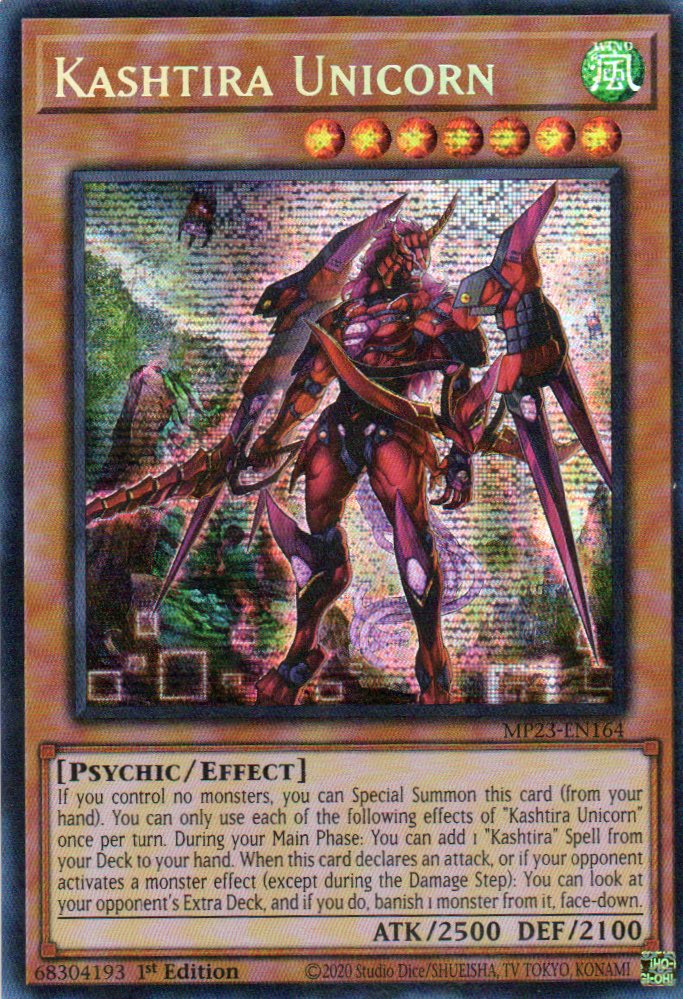 Kashtira Unicorn MP23-EN164 Secret rare