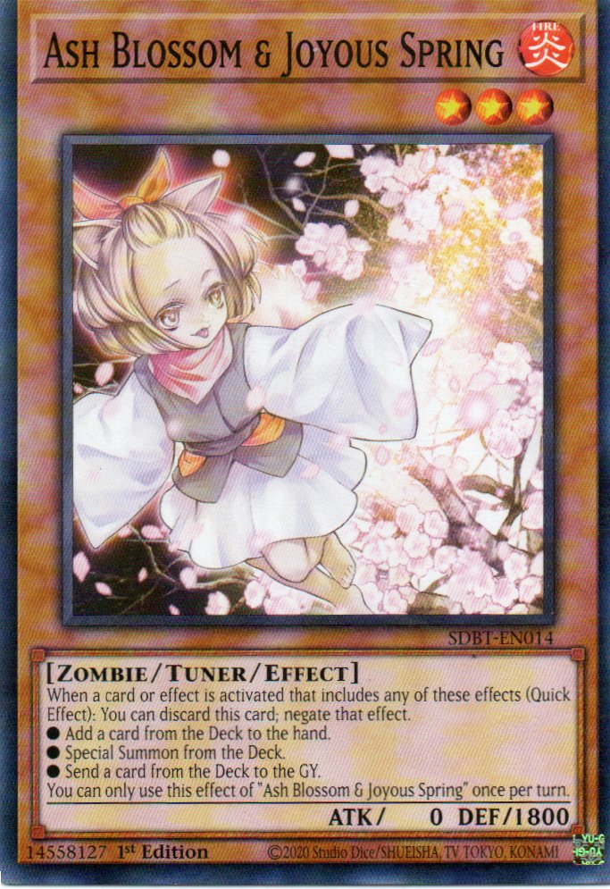 Ash Blossom & Joyous Spring SDBT-EN014 Commun
