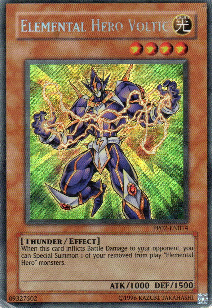 Elemental Hero Voltic PP02-EN014 Secret rare