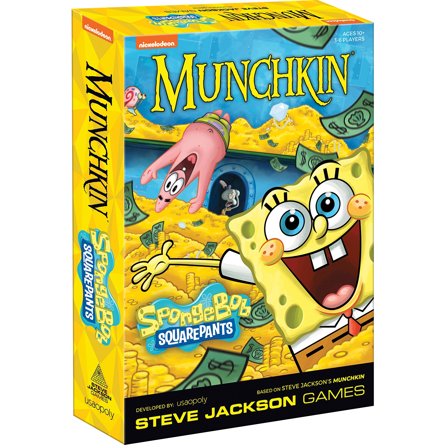 Munchkin Bob Esponja - Juego de Mesa