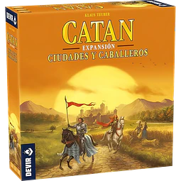 Catan Expansion Ciudades y Caballeros - Juego de Mesa