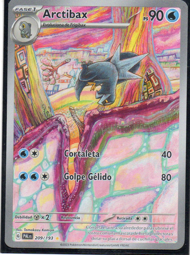 Arctibax 209 Illustration rare Español