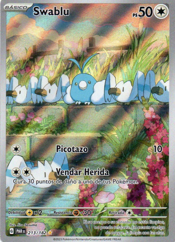 Swablu 213 Illustration rare Español