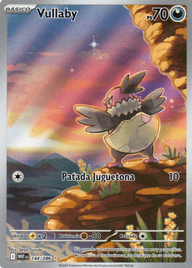Vullaby 144 Illustration rare Español